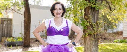 IGA Purple Bra Day Ambassador