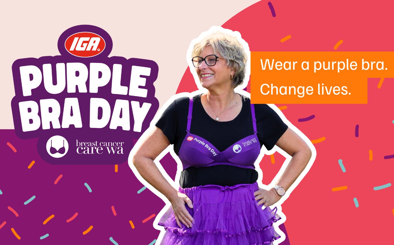 IGA Purple Bra Day 2024