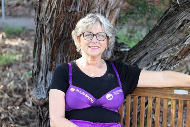 2024 Purple Bra Day Ambassasor